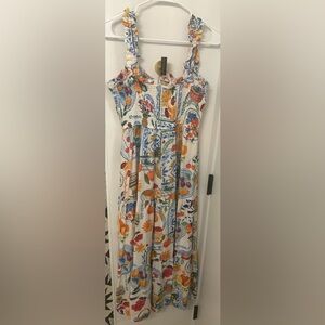 August Sky Midi Dress